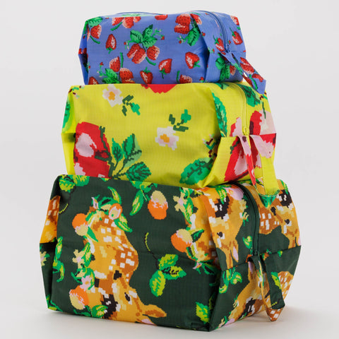 BAGGU 3D Zip (Needle Point Fruit)