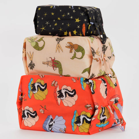 BAGGU 3D Zip (Sea Animals)