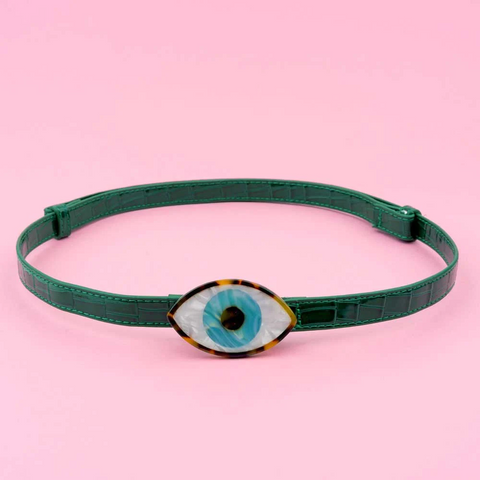 Coucou Suzette Eye Belt - Eye Blue