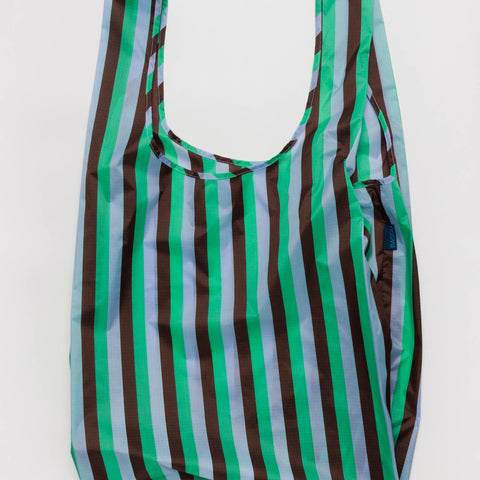 Big Baggu (Mint 90's stripe)