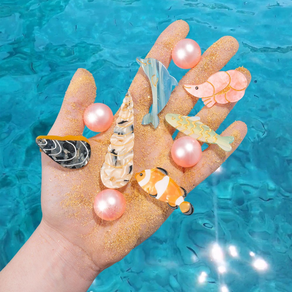 Hair Clip (Clownfish)