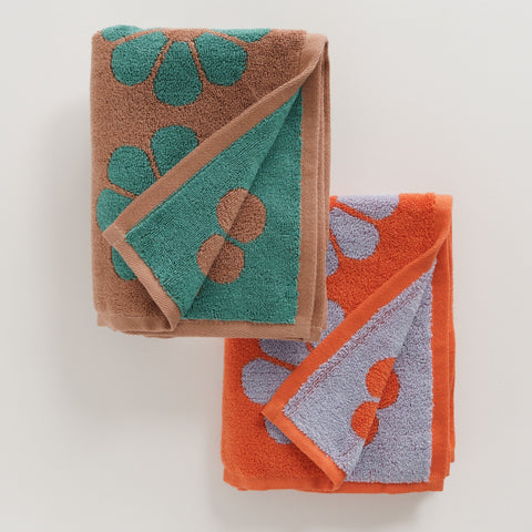 BAGGU Hand Towel Set of 2 (Daisy Mix)