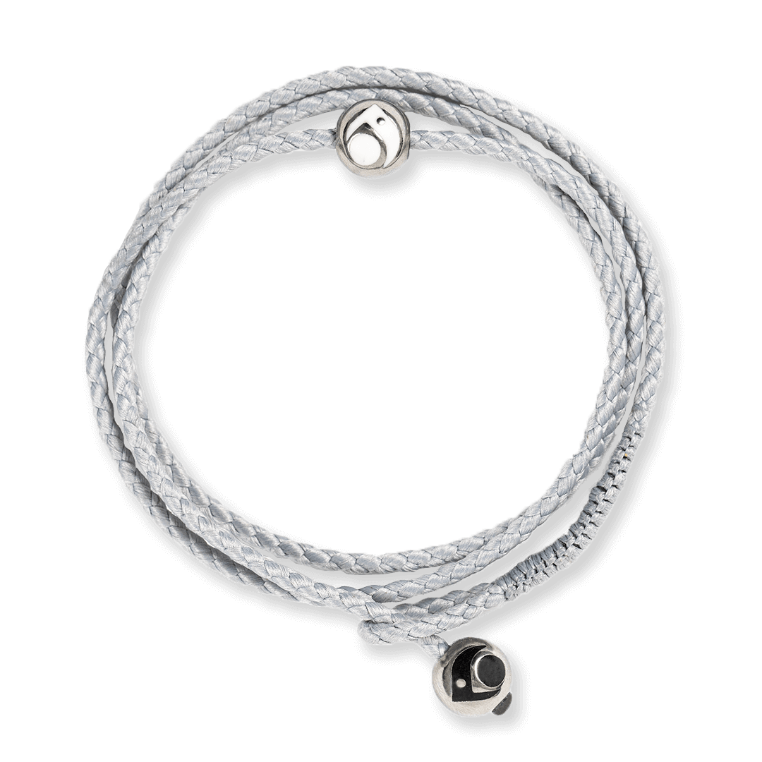 Lokai Triple Wrap Ice Silver FUSE CULTURE