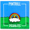 Pintrill Peanuts - Woodstock Rainbow Pin