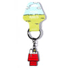 Pintrill PEANUTS - Snoopy & Woodstock House Keychain