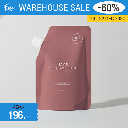 HAAN - Refill Face Cleanser Dry Skin (Peptide Antioxidant Gel) 200ML