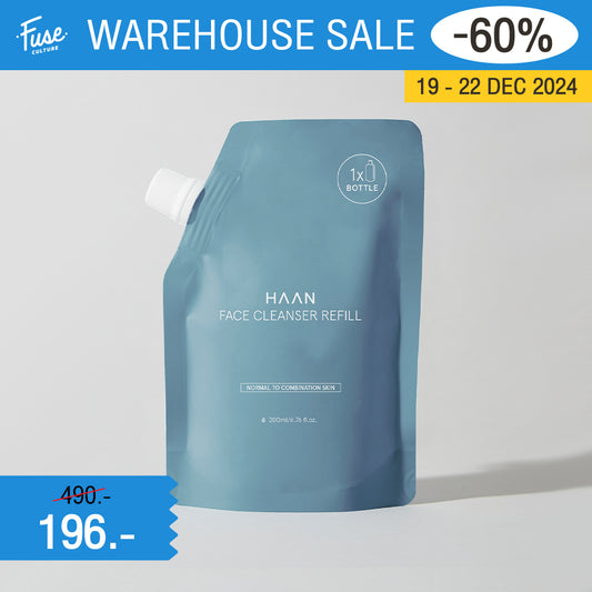 HAAN - Refill Face Cleanser Normal to Combination Skin (Hyaluronic Moisturizing Gel) 200ML