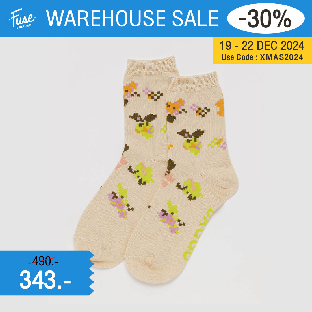 Crew Socks (Tapestry Floral)