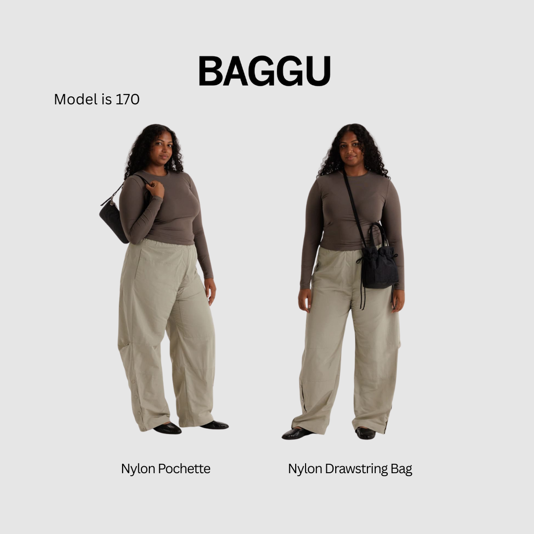 BAGGU Nylon Pochette (Celadon)