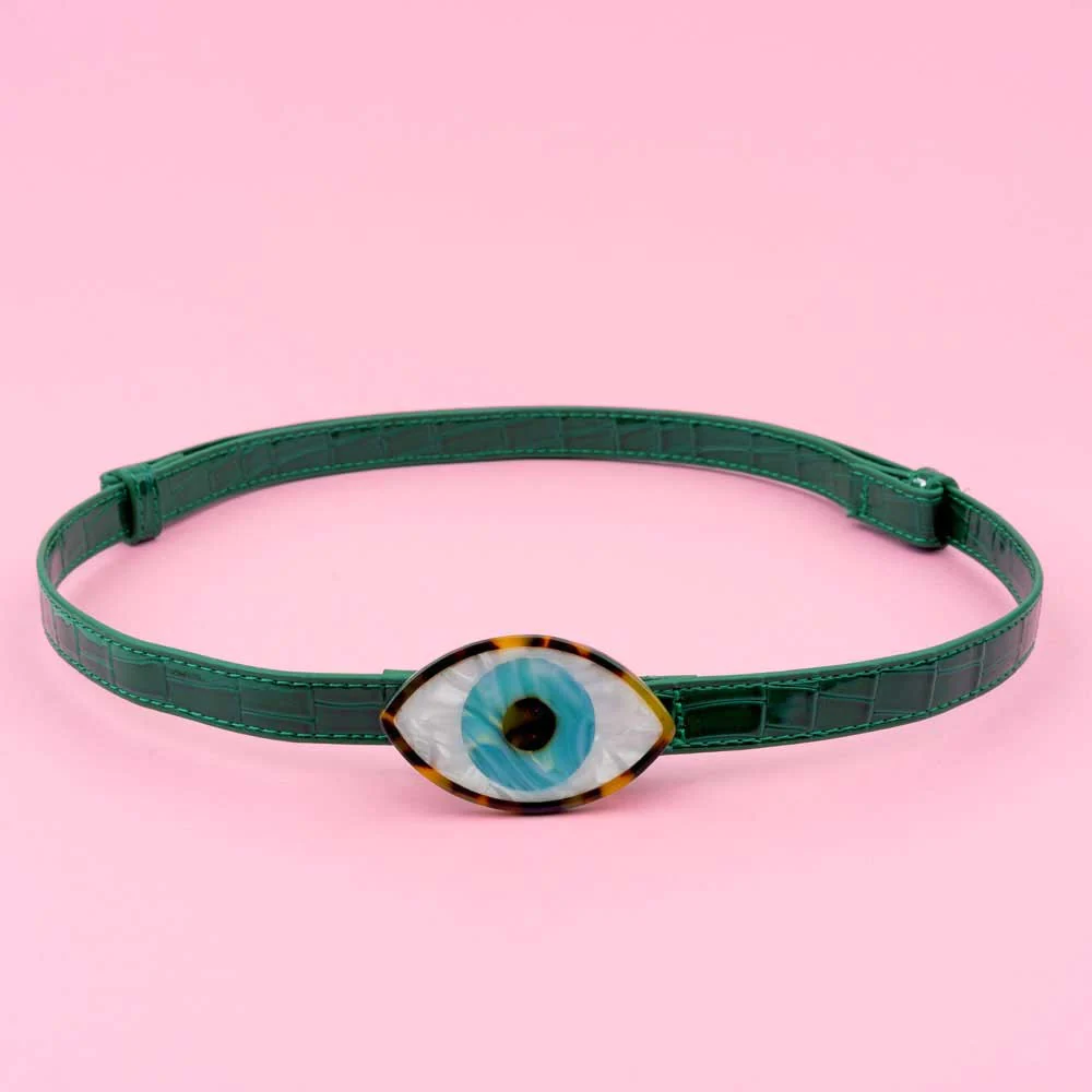 Coucou Suzette Eye Belt - Eye Blue