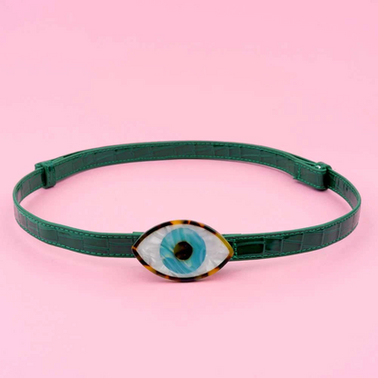 Coucou Suzette Eye Belt - Eye Blue