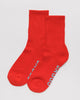 Ribbed Socks (Candy Apple)