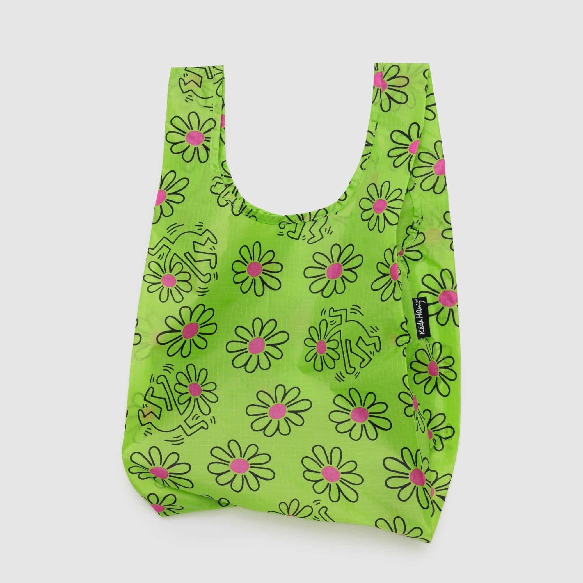 BAGGU Baby Reusable Bag (Keith Haring Flowers)