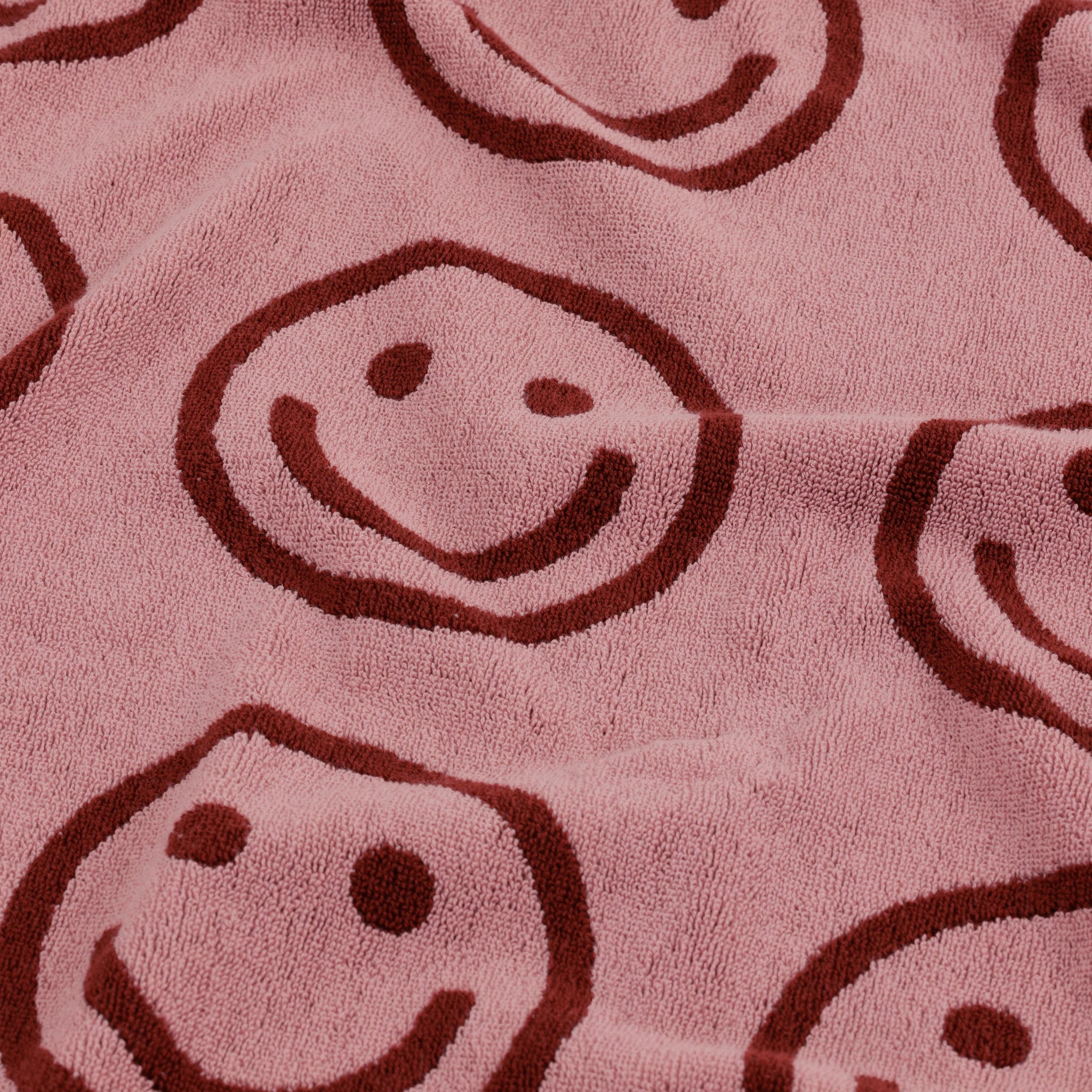 BAGGU Bath Towel (Blush Happy)