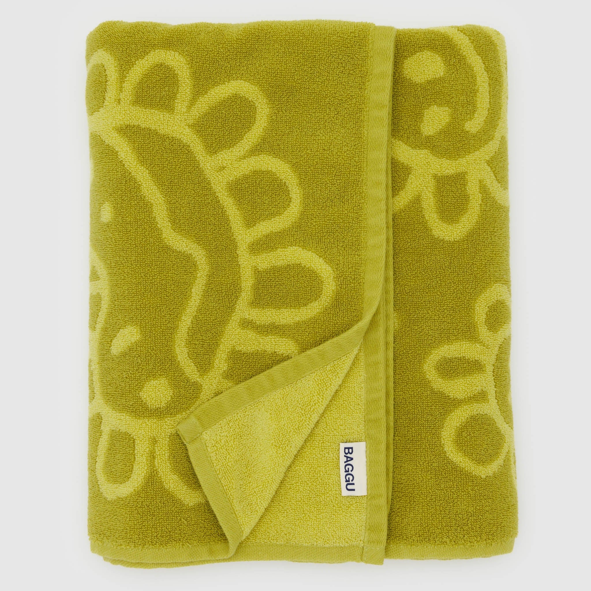 BAGGU Bath Towel (Flower Patch)