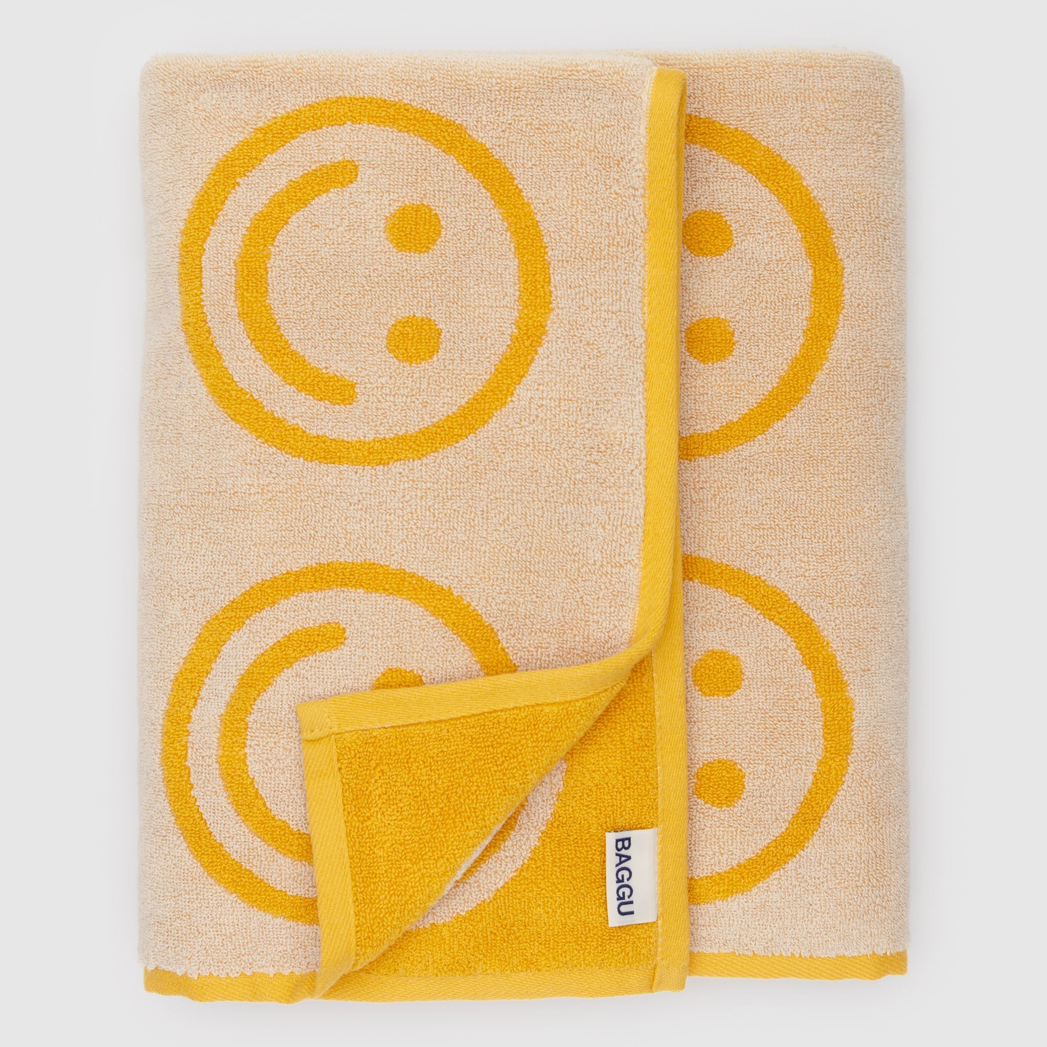 BAGGU Bath Towel (Happy Marigold)