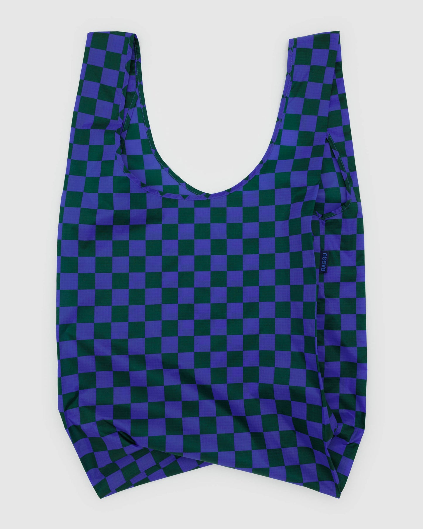 Big Baggu (Iris Green Check)