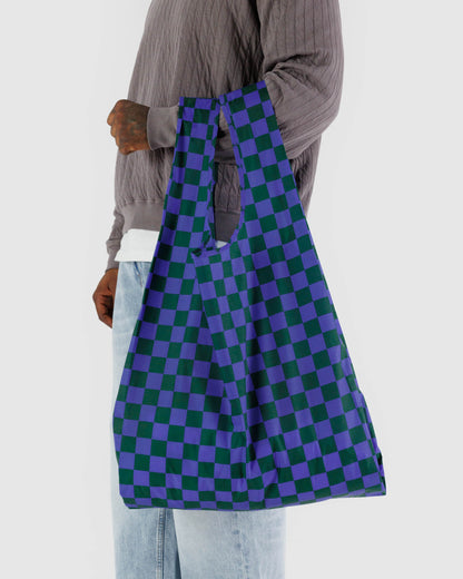 Big Baggu (Iris Green Check)