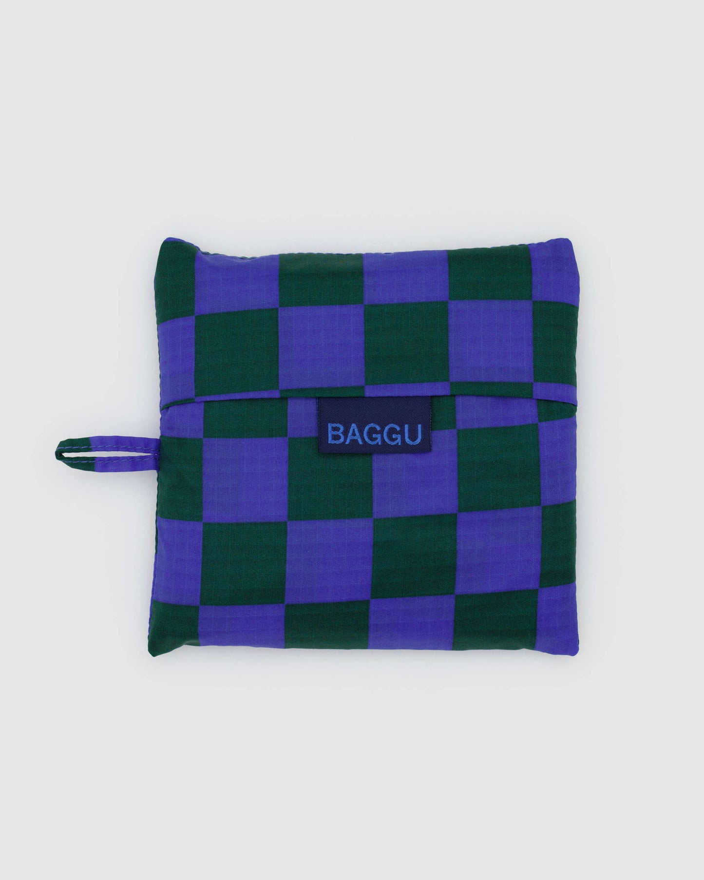 Big Baggu (Iris Green Check)