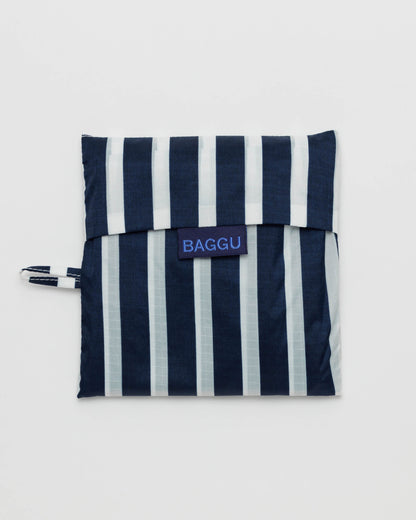 Big Baggu (Navy Stripe)