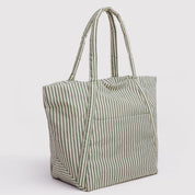 BAGGU Cloud Bag (Sage Stripe)