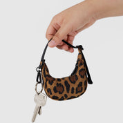 BAGGU Crescent Bag Charm (Leopard)