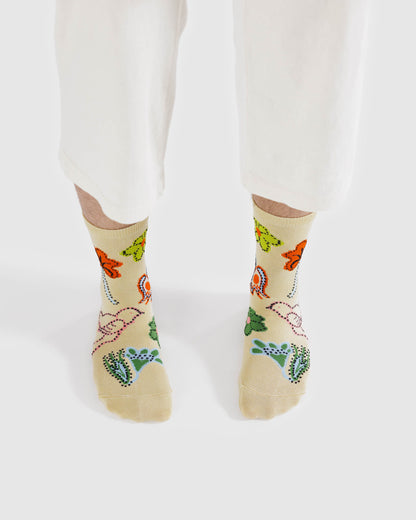 Crew Socks (Birds)