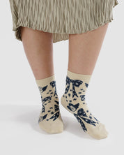 Crew Socks (Cherub Bows)