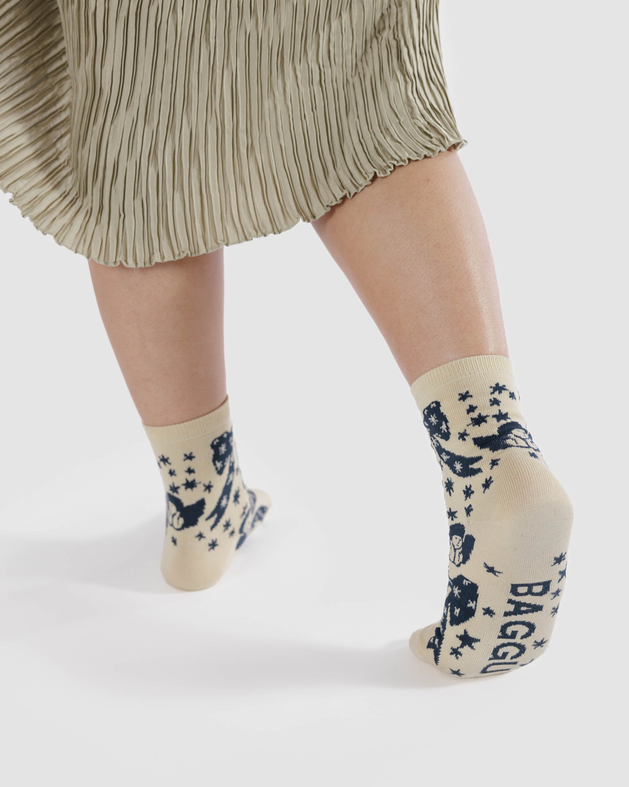 Crew Socks (Cherub Bows)