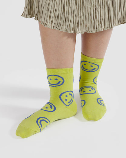 Crew Socks (Citron Happy)