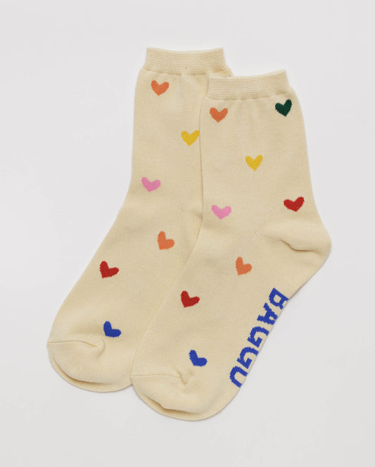 Crew Socks (Hearts)