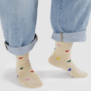 Crew Socks (Hearts)