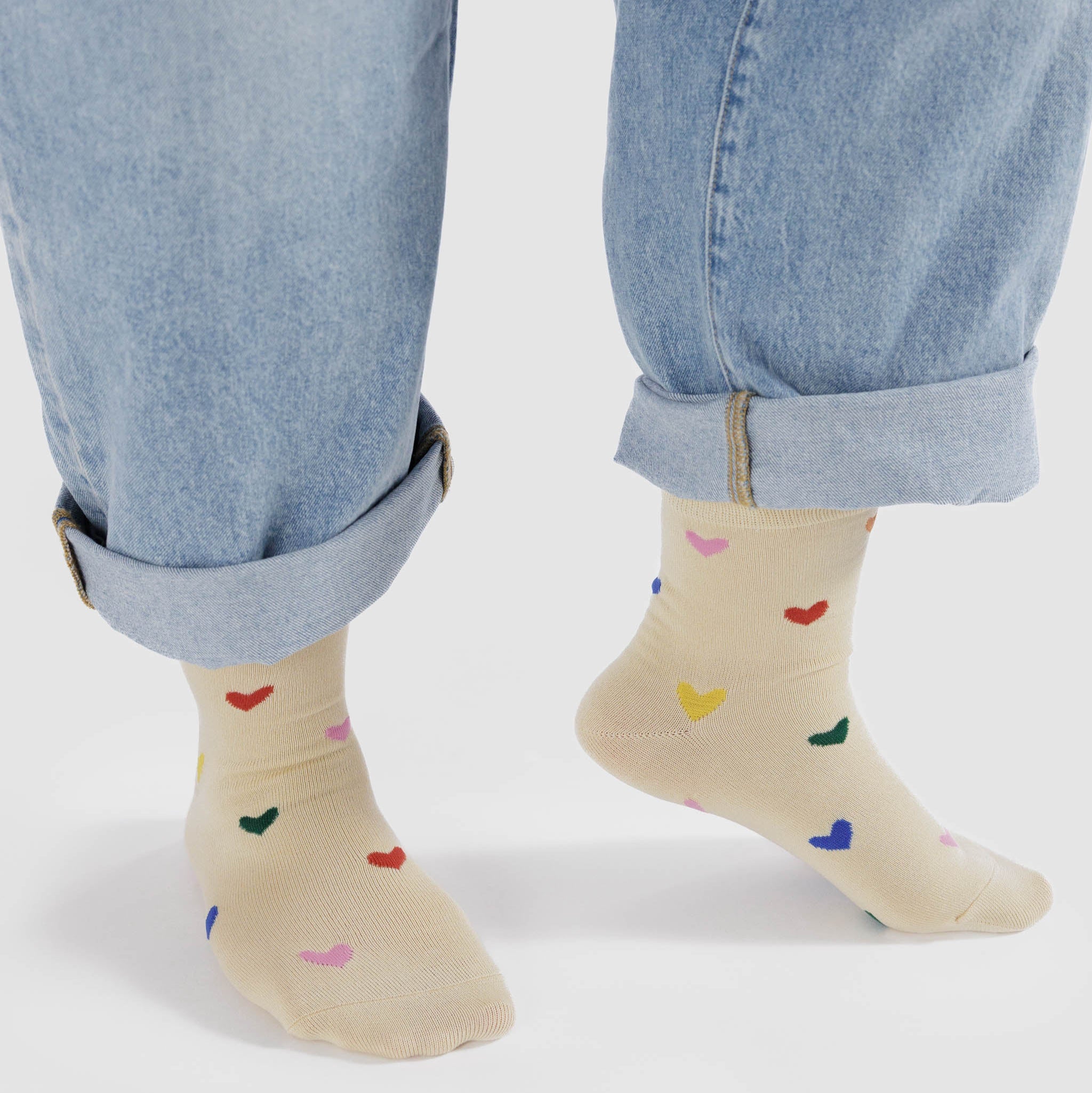 Crew Socks (Hearts)