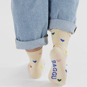 Crew Socks (Hearts)