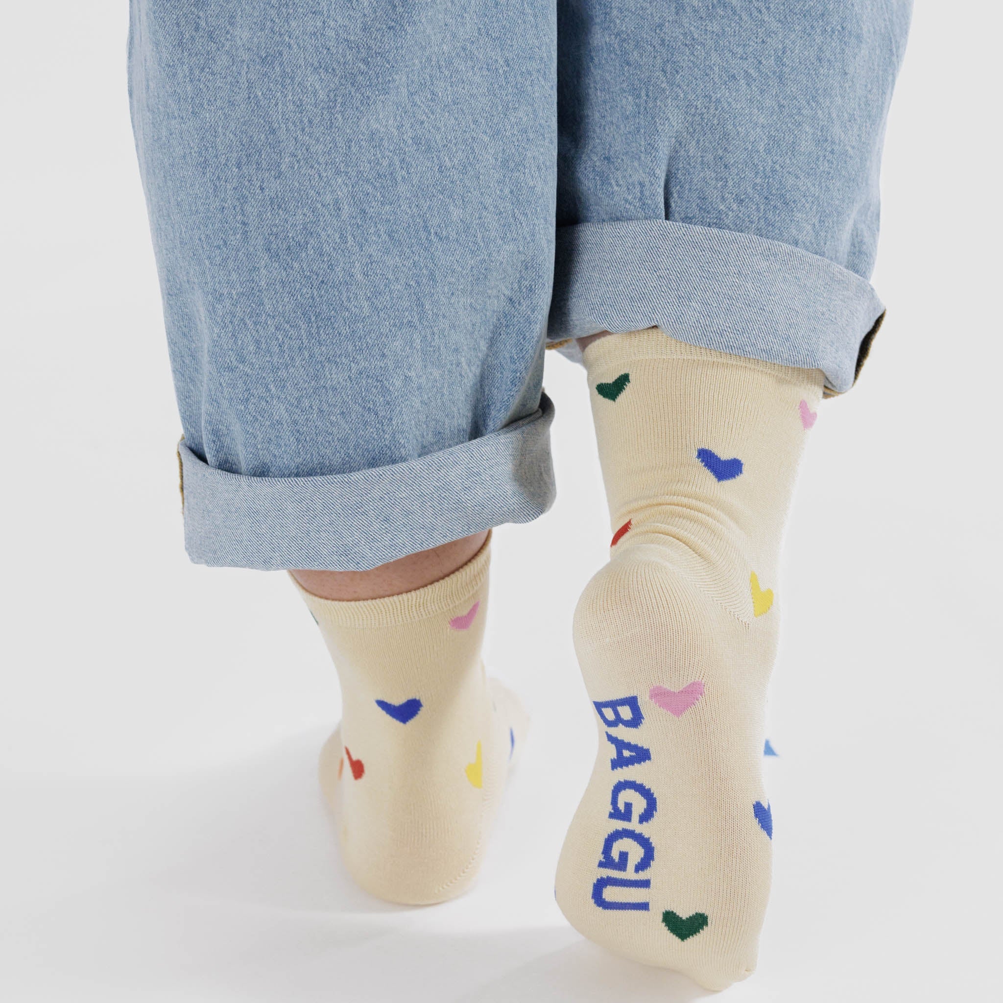 Crew Socks (Hearts)