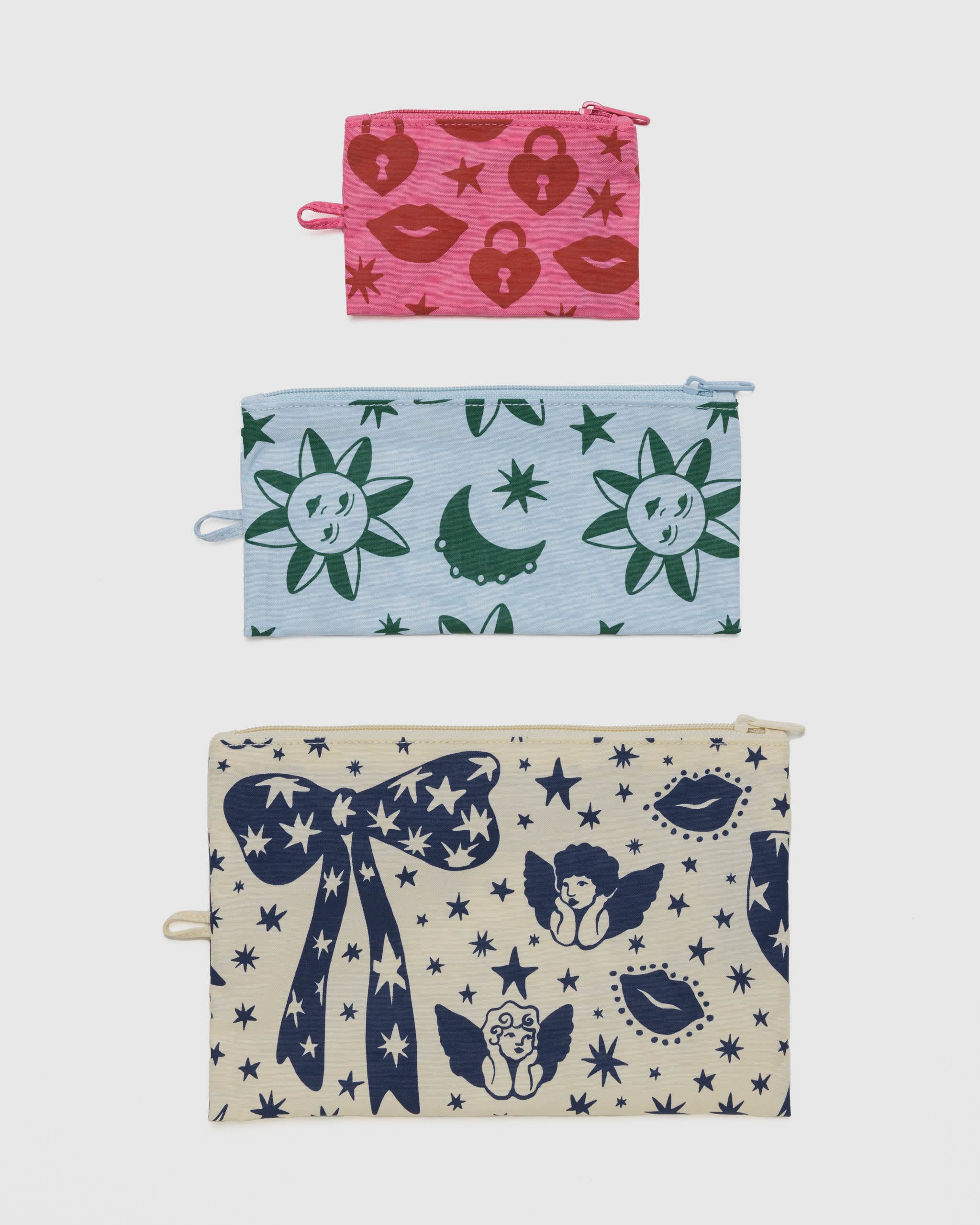 Flat Pouch Set (Charms)