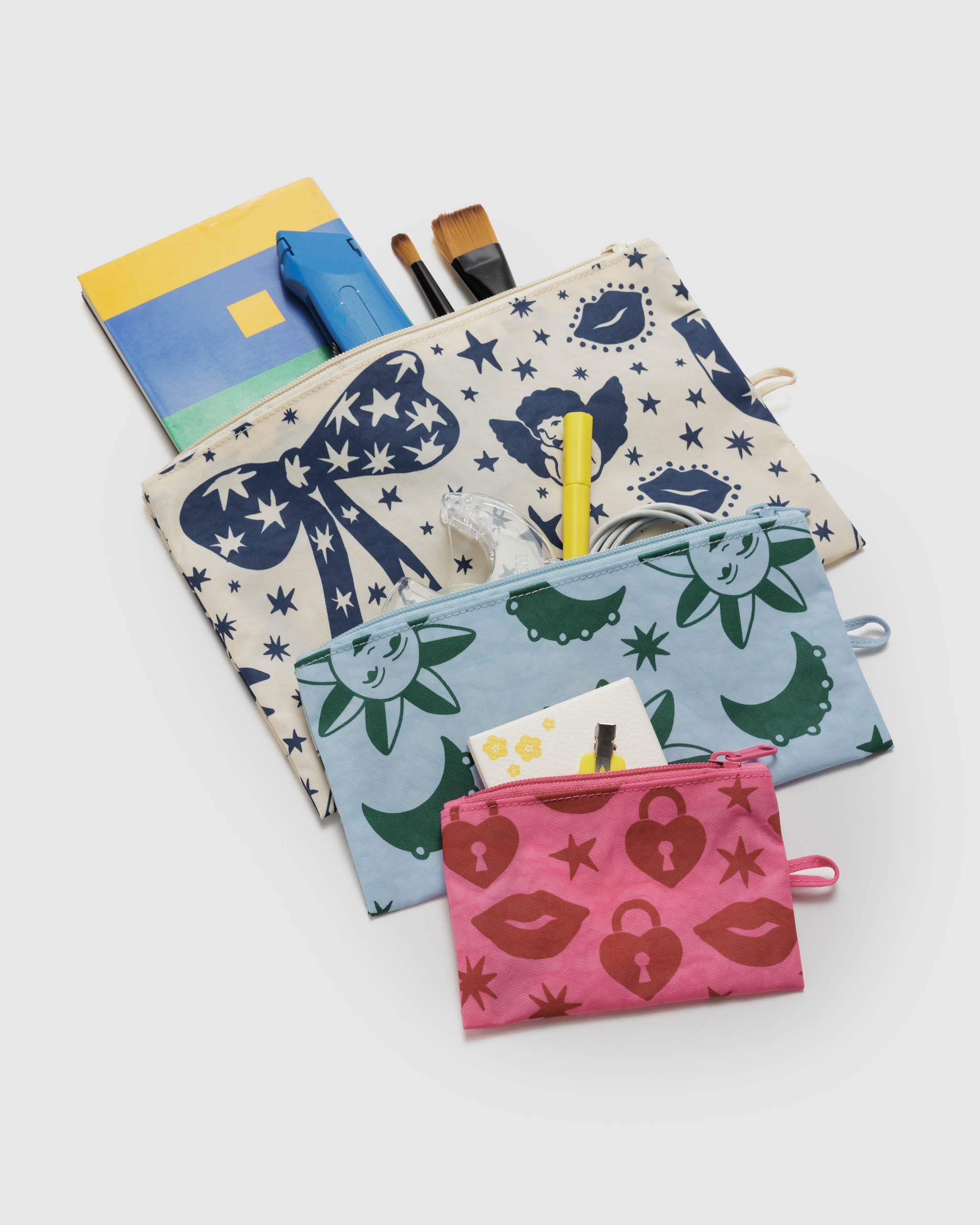 Flat Pouch Set (Charms)