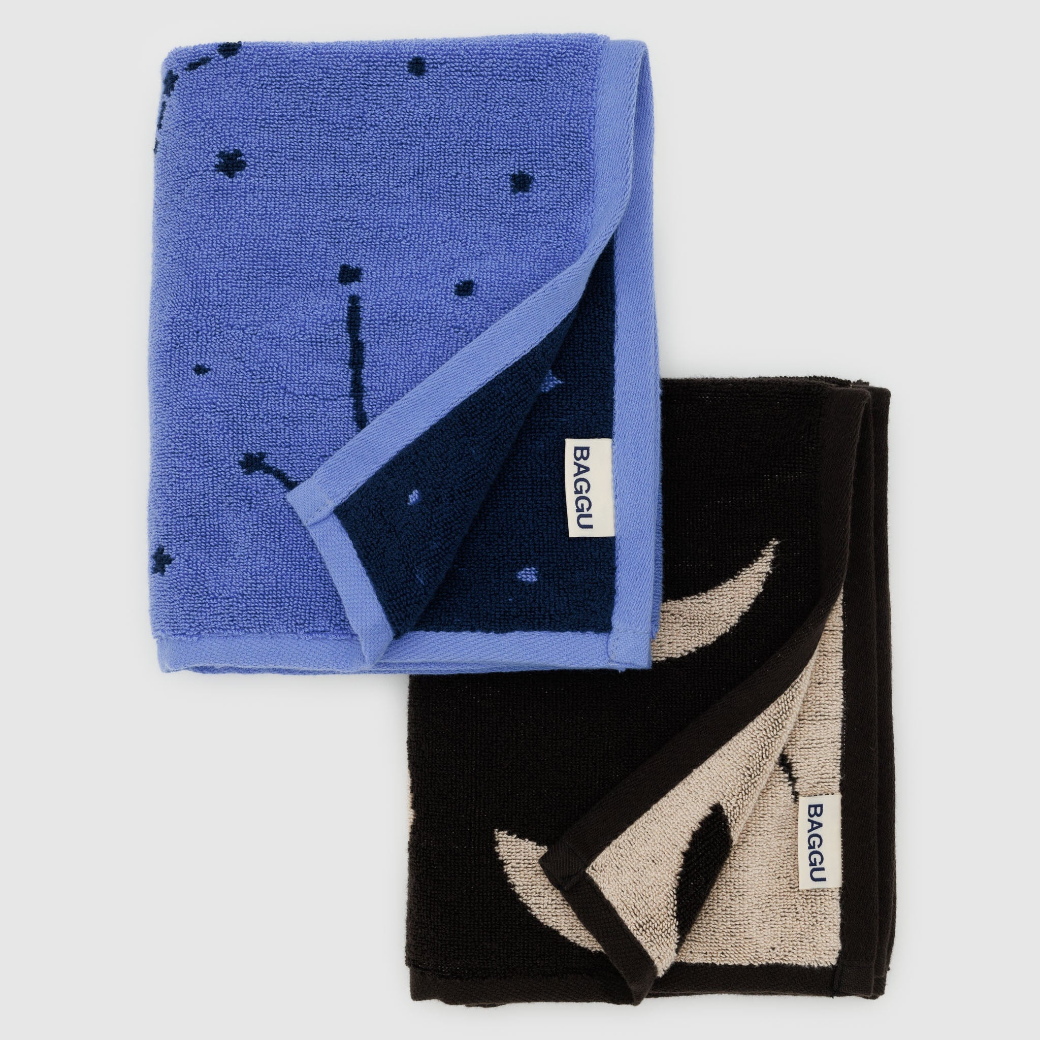 BAGGU Hand Towel Set of 2 (Night Sky)