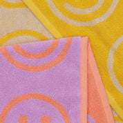 BAGGU Hand Towel Set of 2 (Happy Lilac Marigold)