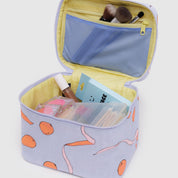BAGGU Large Cosmetic Case - Apricots & Ribbons