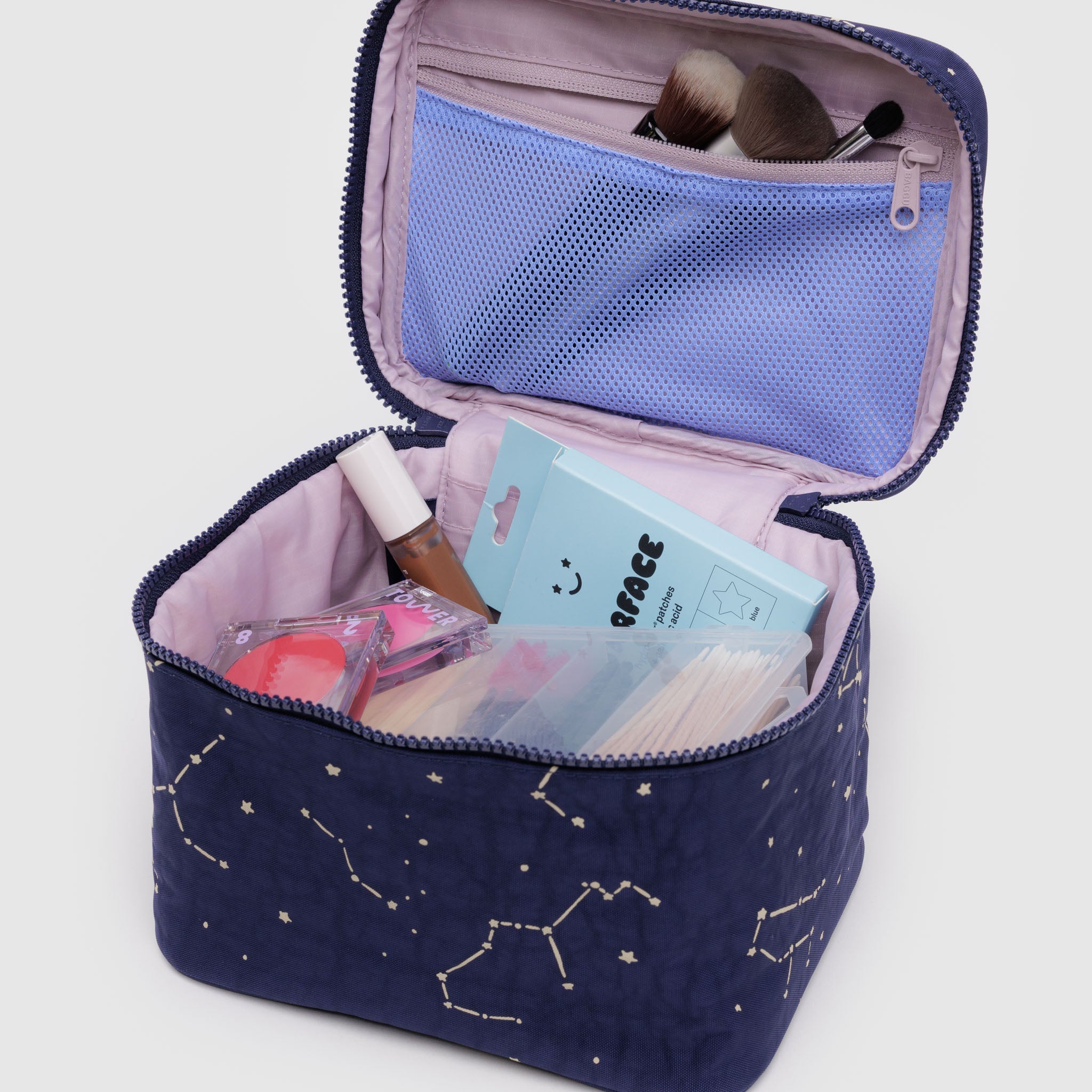 BAGGU Large Cosmetic Case - Constellation Midnight