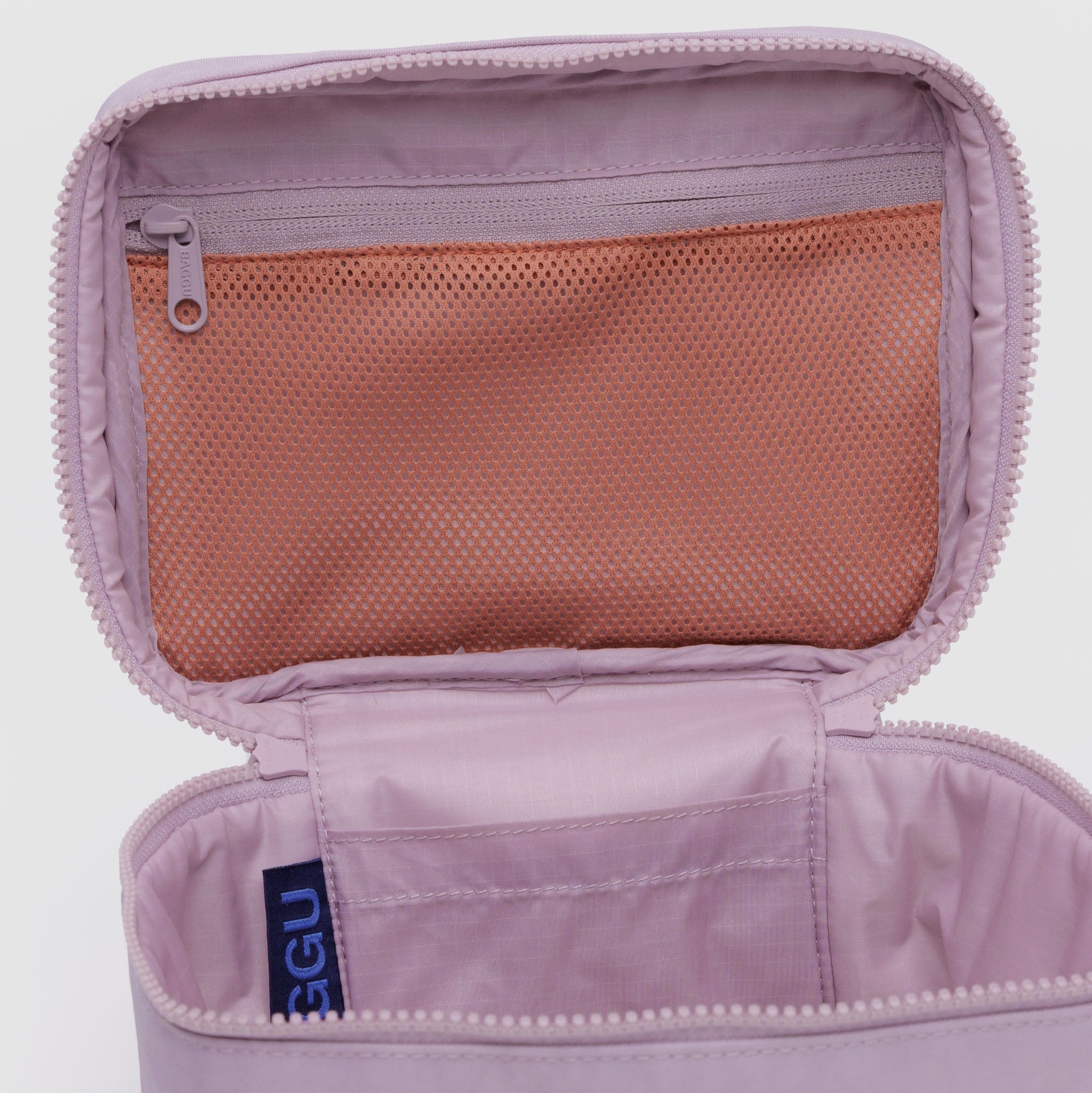 BAGGU Large Cosmetic Case - Dusty Pink
