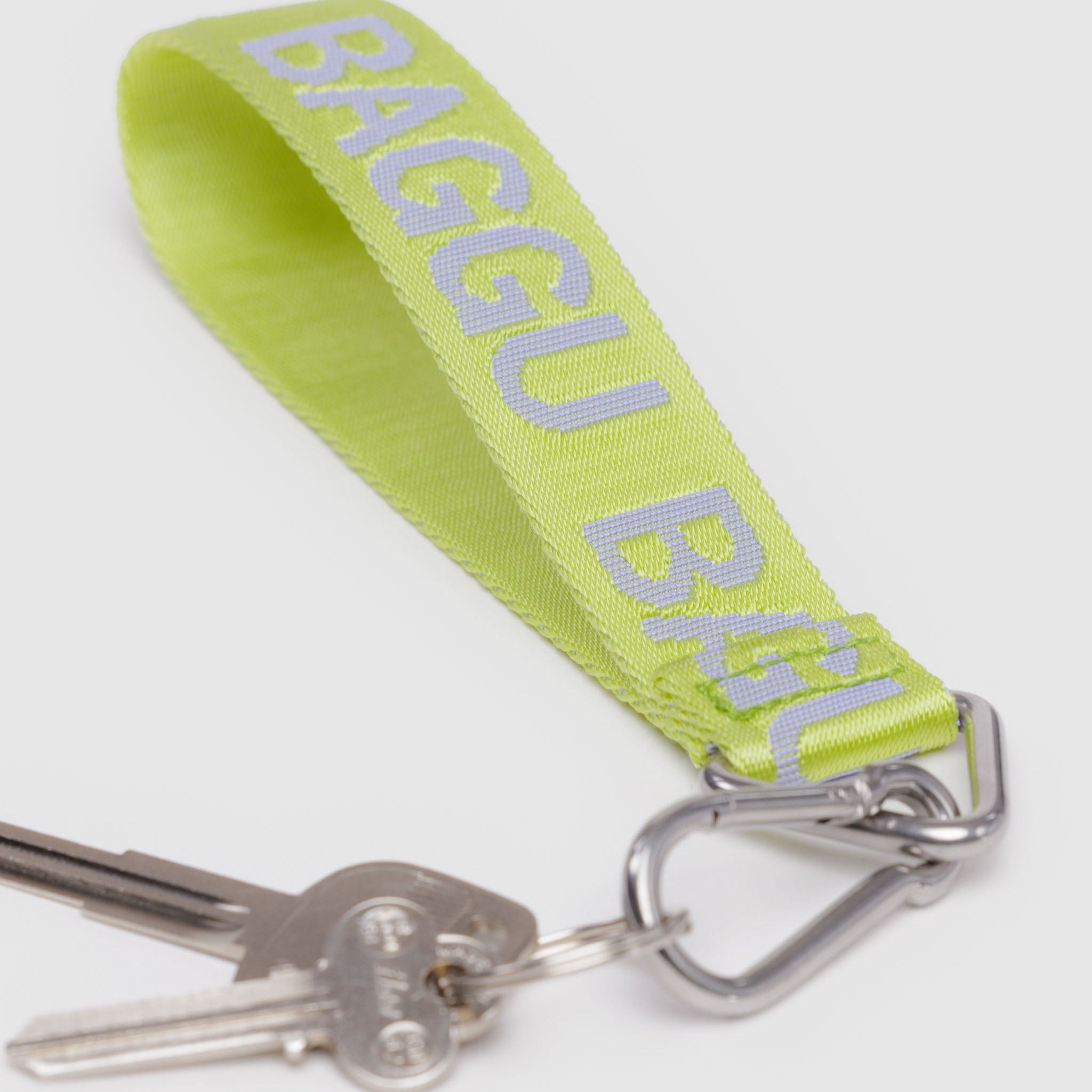 BAGGU Logo Keychain (Citron)