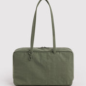 BAGGU Medium Nylon Bowler Bag (Caper)
