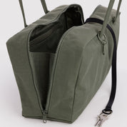 BAGGU Medium Nylon Bowler Bag (Caper)