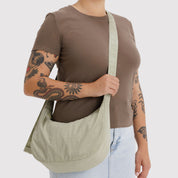 BAGGU Medium Crescent Bag (Celadon)