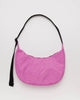 Medium Crescent Nylon Bag - Extra Pink