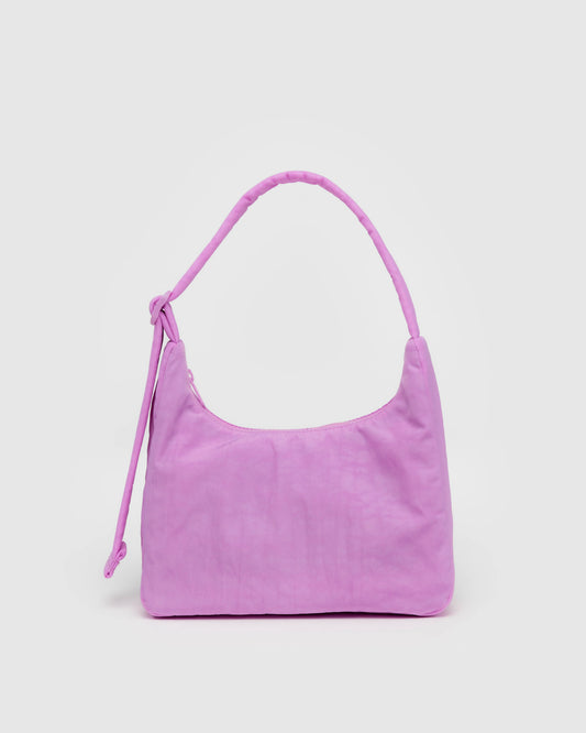 Mini Nylon Shoulder Bag (Peony)