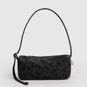 BAGGU Nylon Loaf Bag (Charcoal Ditsy Floral)