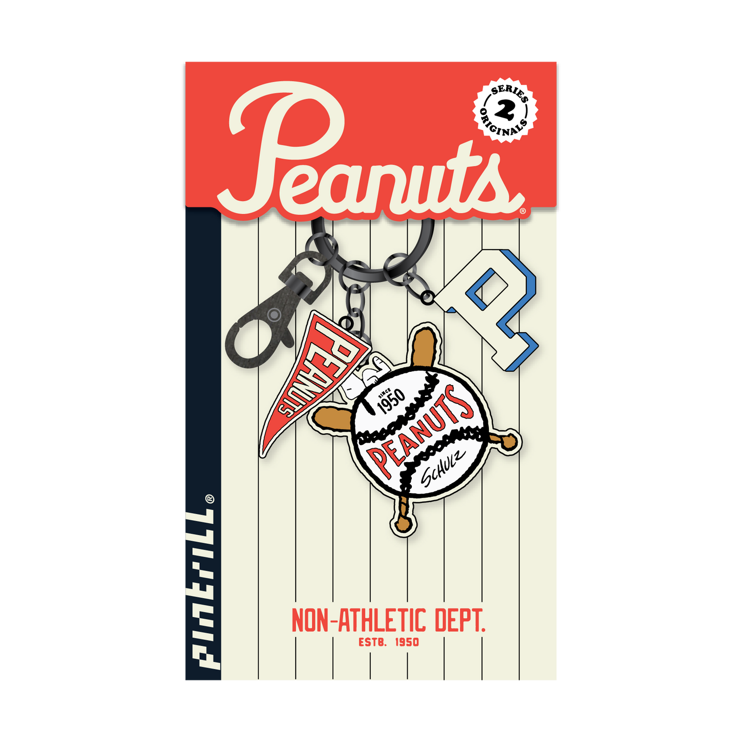 Pintrill PEANUTS - Peanuts Varsity Keyclip